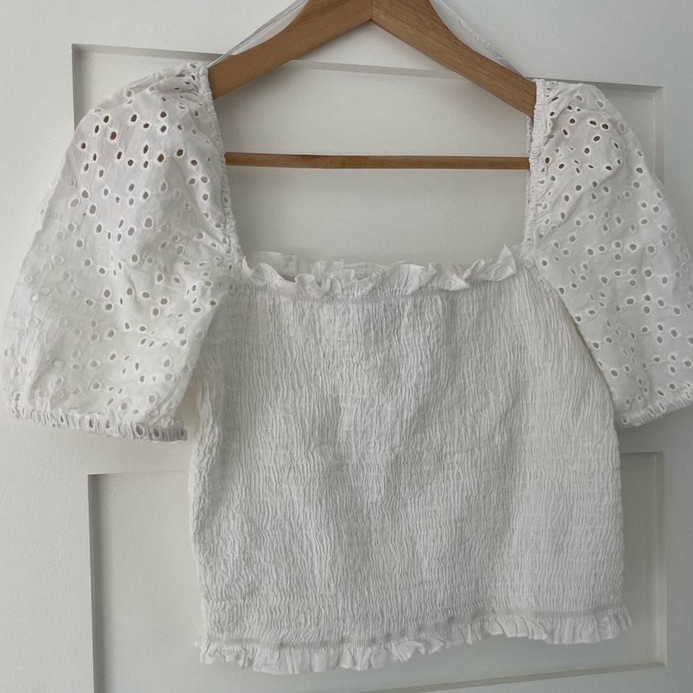 Twig Smocked Blouse